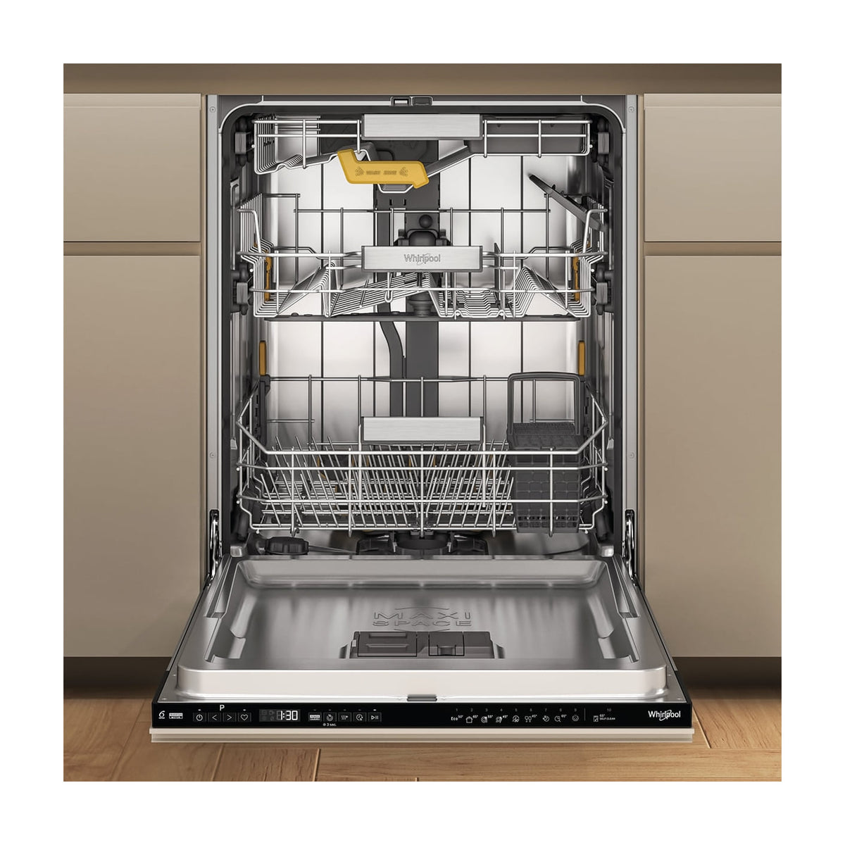 Lavavajillas integrable Whirlpool WH8IA15AM6L0, 15 cubiertos, clase A