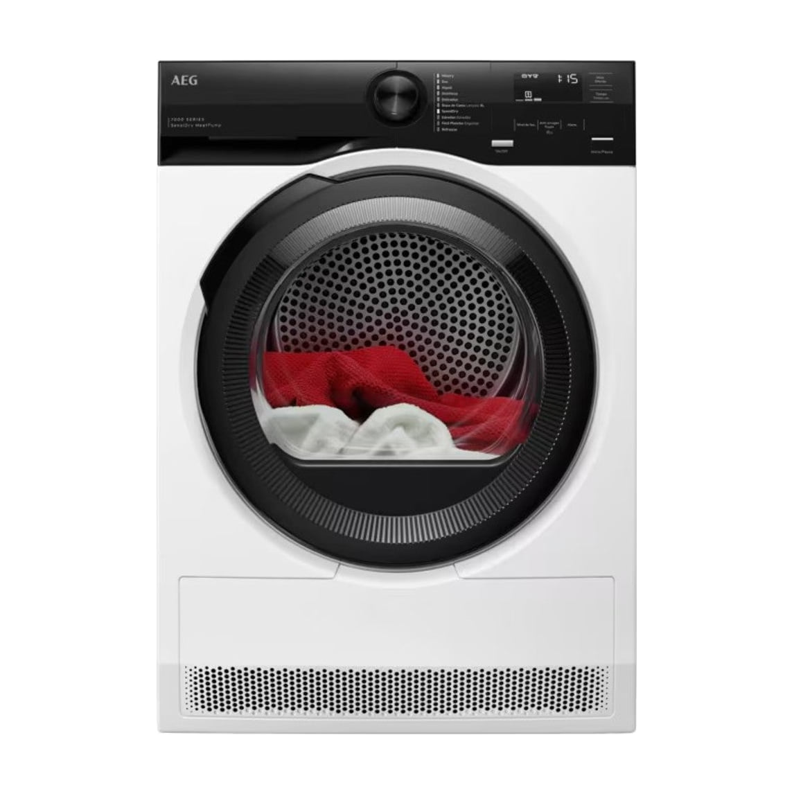 Secadora AEG TE7G8CBOB de bomba de calor, 8 kg y clase C
