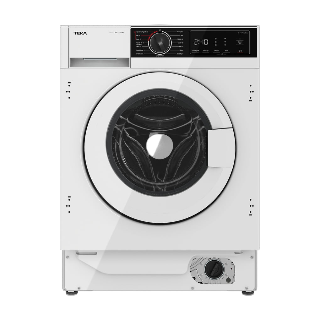 Lavasecadora Teka WDI 40841 W SP integrable, 8/6 kg y SteamCare