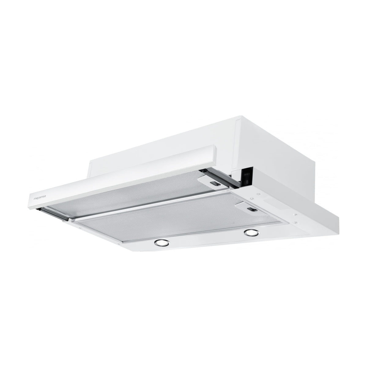 Campana telescópica Mepamsa Superline 45 Blanca V2, 45 cm, LED