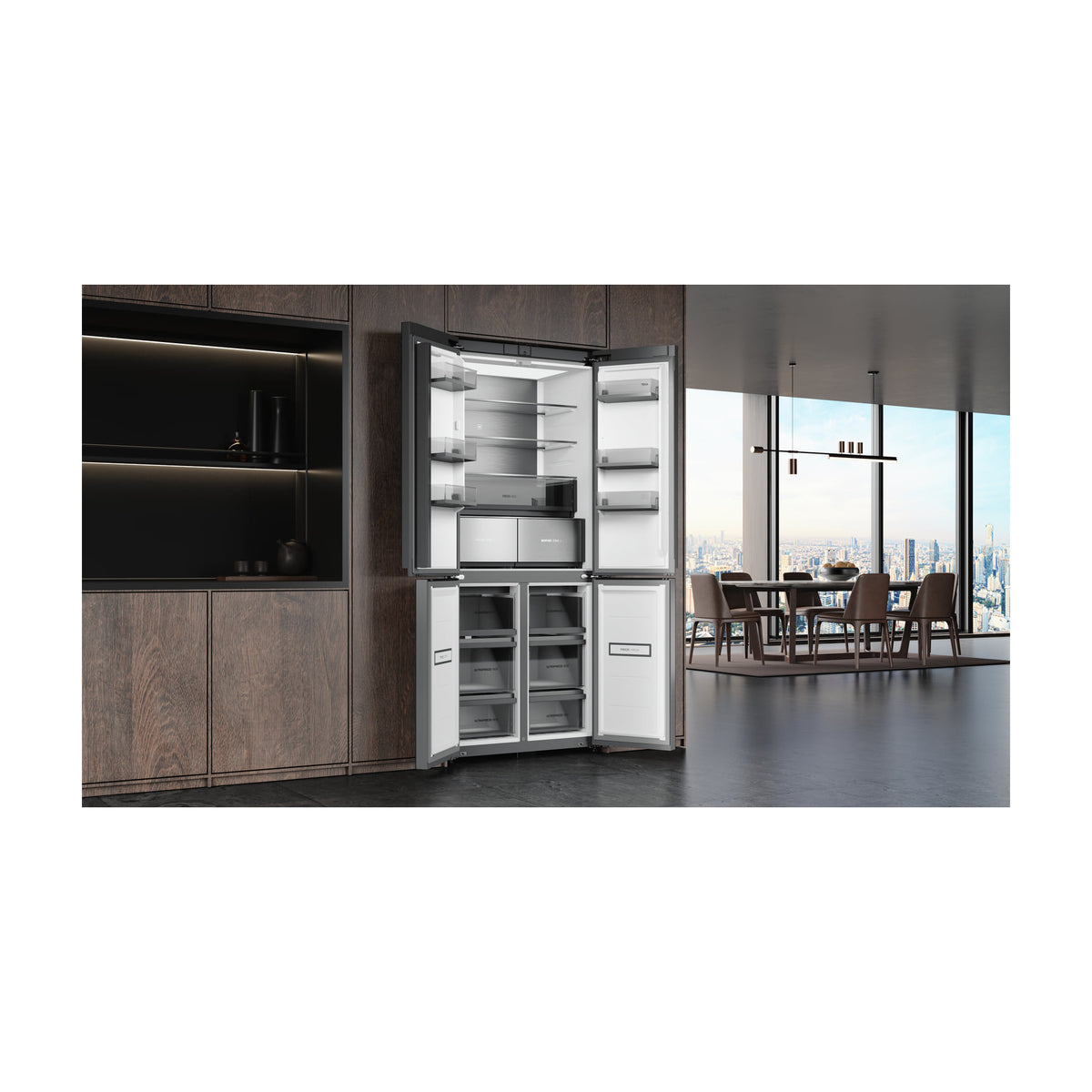 Frigorífico americano Teka RMF 87870 SLN SG de 514 l, Total No Frost