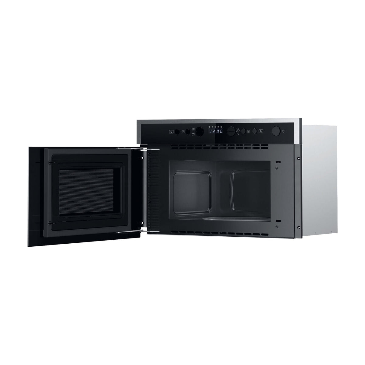 Microondas integrable Whirlpool WMN464BX de 22 l con grill y función Crisp