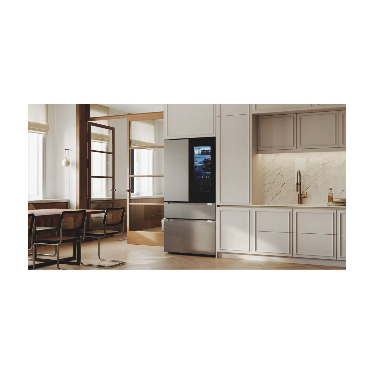 Frigorífico americano LG GMVW50DDMB, 644 l, Total No Frost