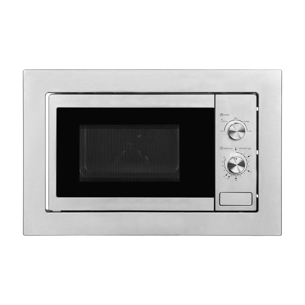 Microondas integrable Exquisit EMW10-020 inox, 20 litros y 800 W