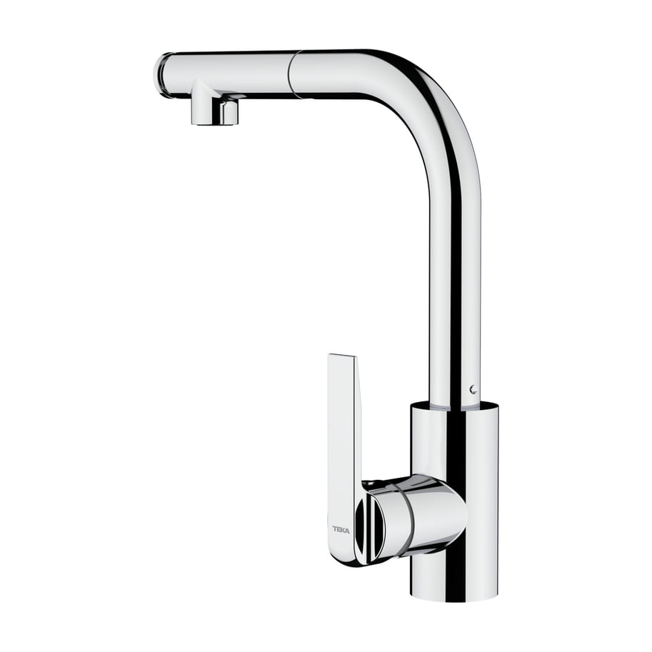 Grifo de cocina Teka IN 938 Plus extraíble de 2 funciones, cromado