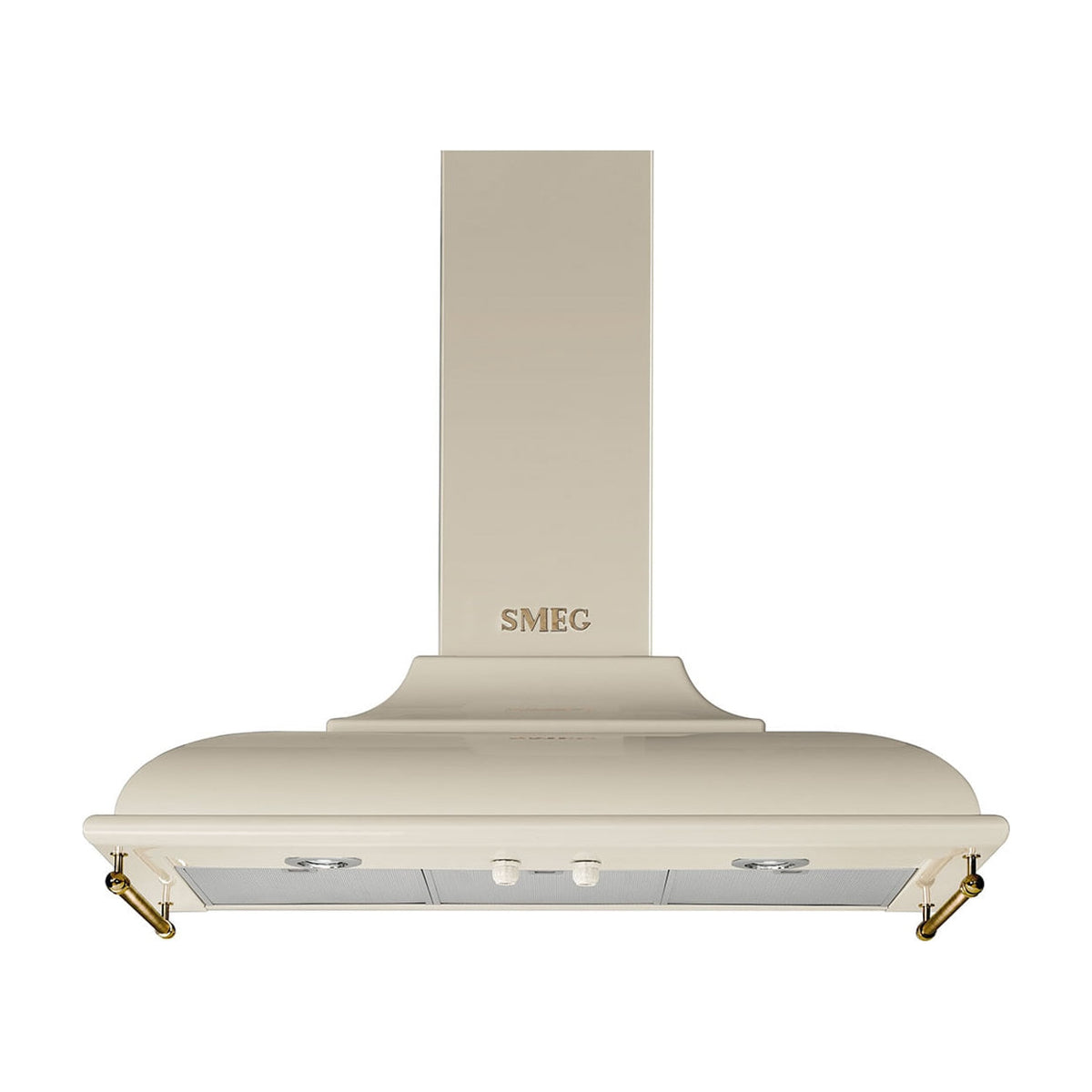 Campana decorativa Smeg KC19POE de 90 cm, crema