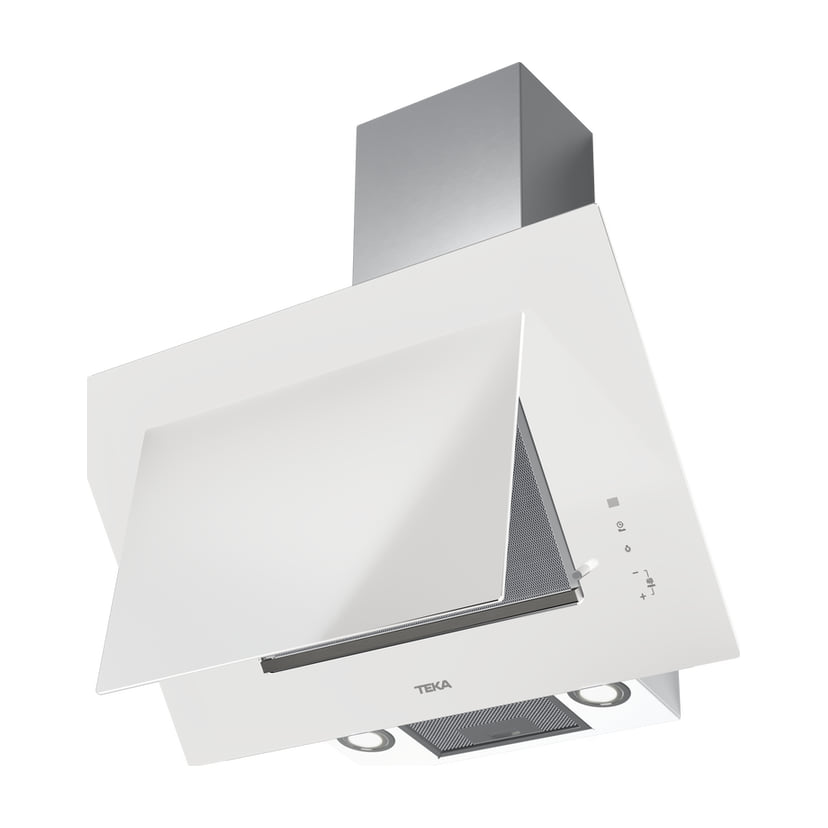 Campana decorativa Teka DVT PRO 78780 TCS WH de 70 cm, cristal blanco