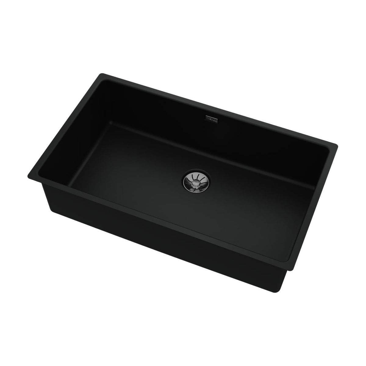 Fregadero Teka TopLine RS15 71.40 FullBlack de una cubeta, instalación 3 en 1
