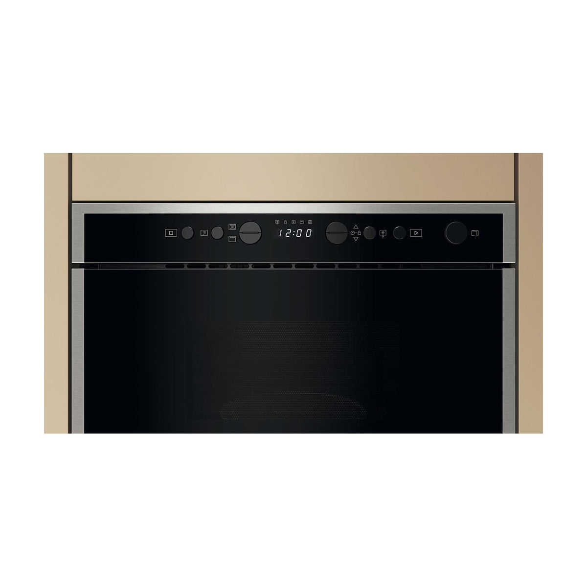 Microondas integrable Whirlpool WMN464BX de 22 l con grill y función Crisp