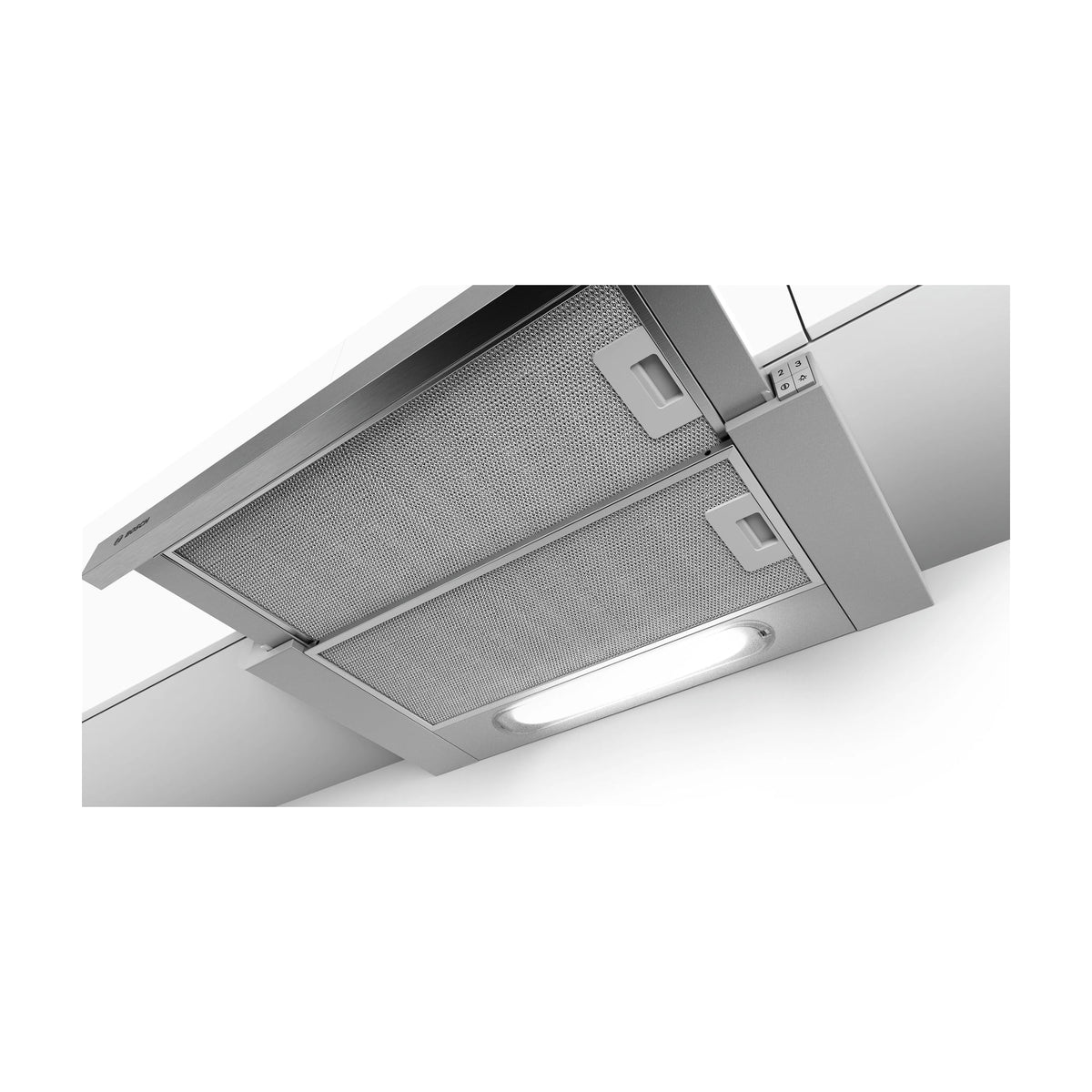 Campana telescópica Bosch DFT63AC50 Serie 4, 60 cm, extracción de 368 m³/h
