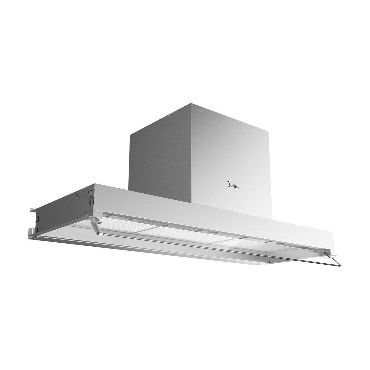 Campana integrable Midea MH90M02EM24SB de 90 cm, inox y clase A