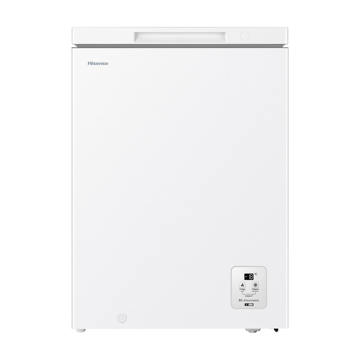 Arcón congelador Hisense FT145N1AWDL de 141 l, clase D