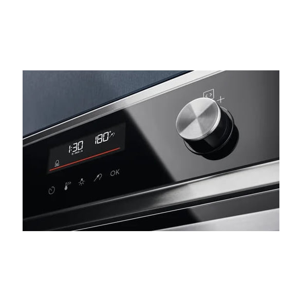 Horno a vapor Electrolux EOC6P77X de 72 l con SteamCrisp y limpieza pirolítica