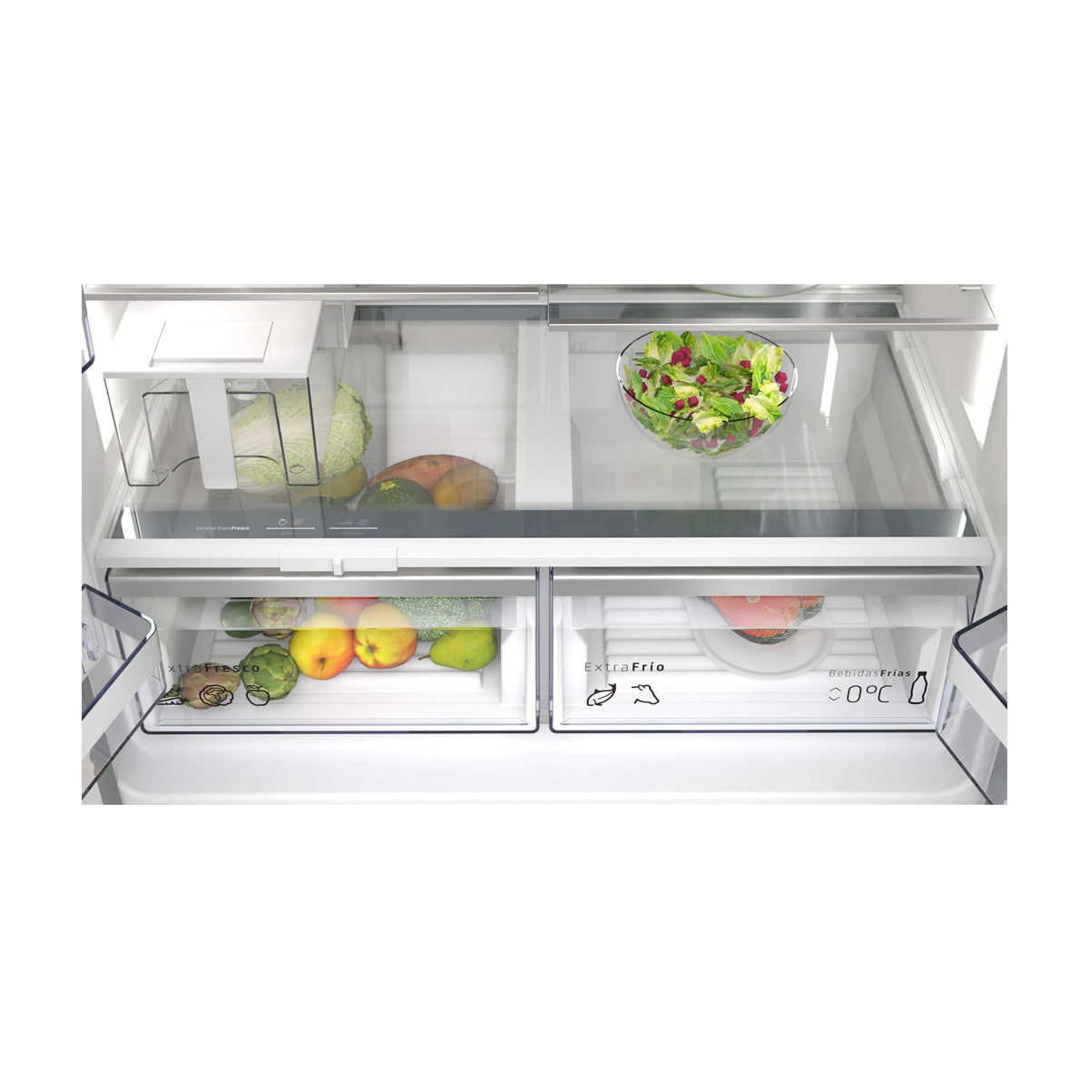 Frigorífico americano Balay 3KME598XI, 574 l, Total No Frost