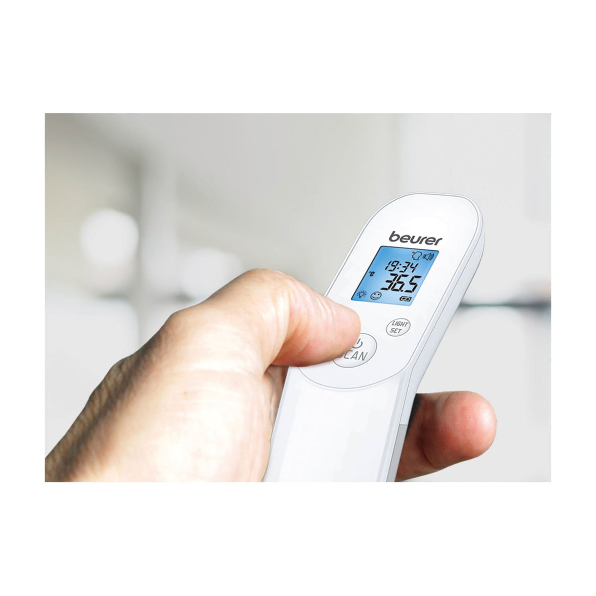 Termómetro sin contacto Beurer FT 85, infrarrojo con 60 memorias