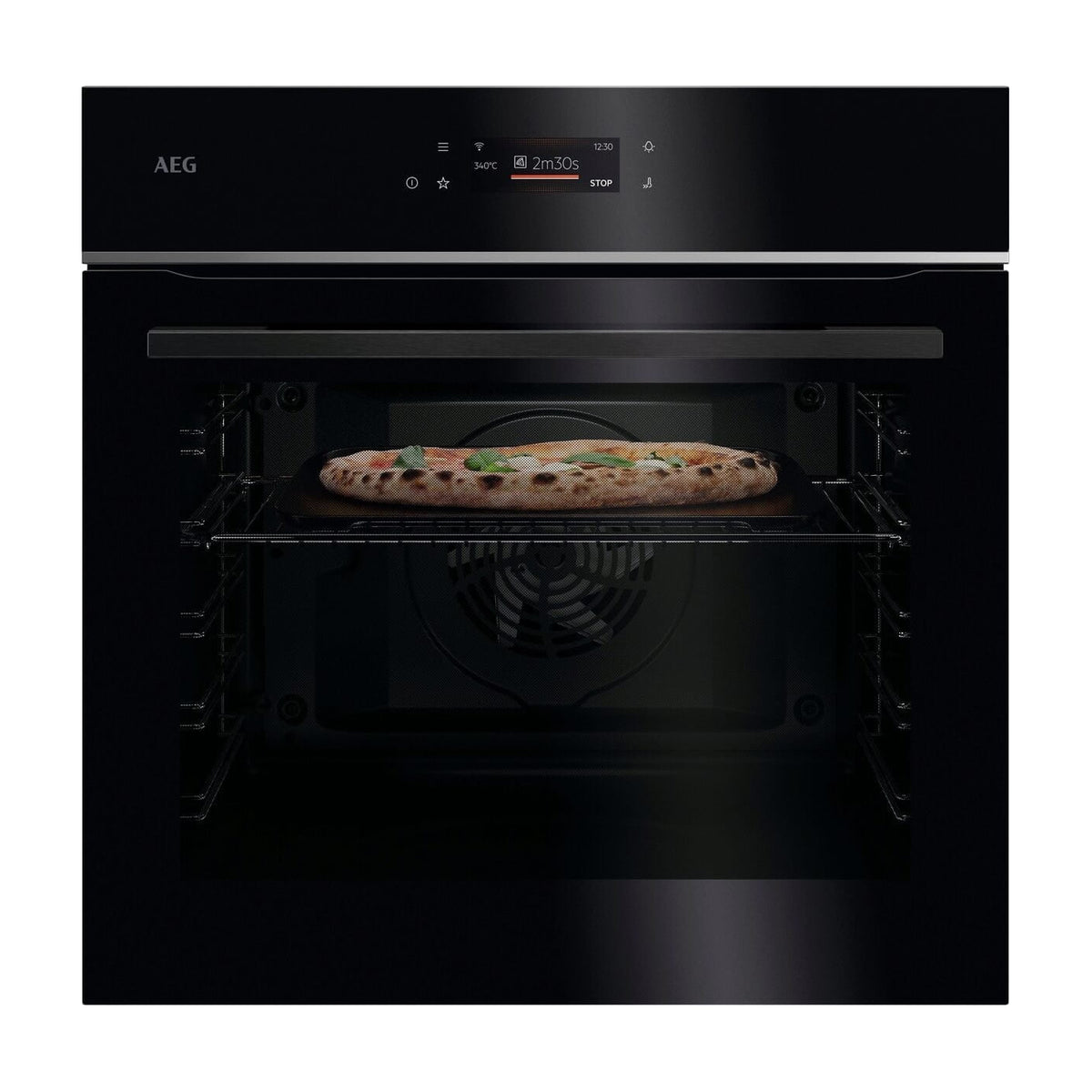 Horno multifunción AEG TX7PB631SB de 72 l, pirolítico con Wi-Fi