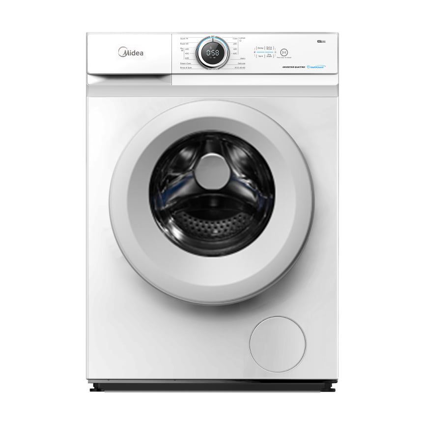 Lavadora Midea MF100W80B/1/W-ES de 8 kg y 1400 rpm