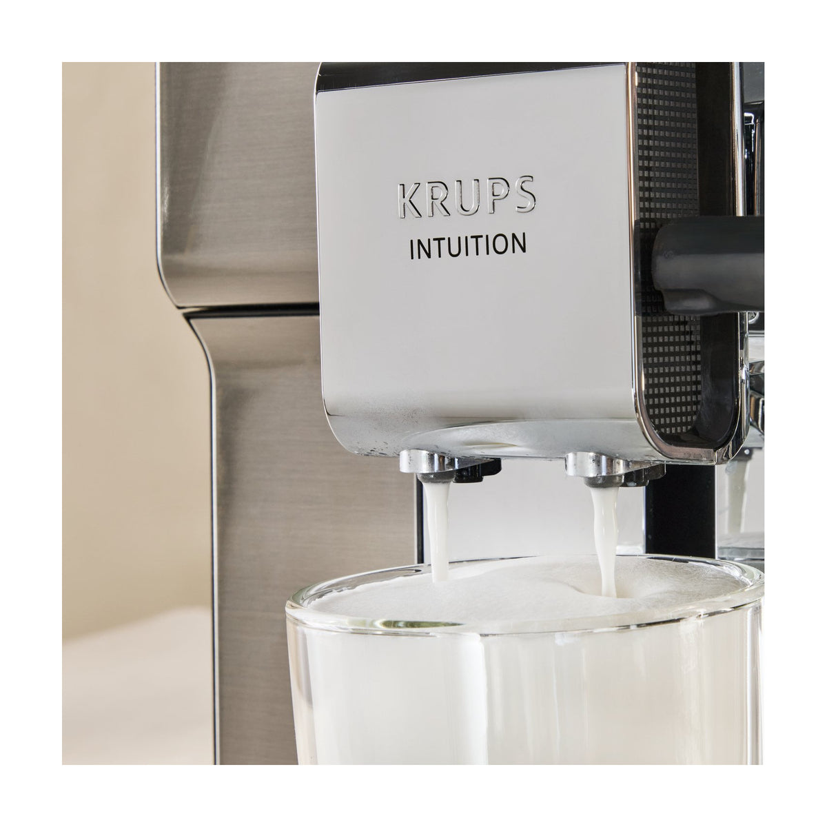 Cafetera superautomática Krups Intuition Experience Hot&Cold EA879EE0, 30 recetas