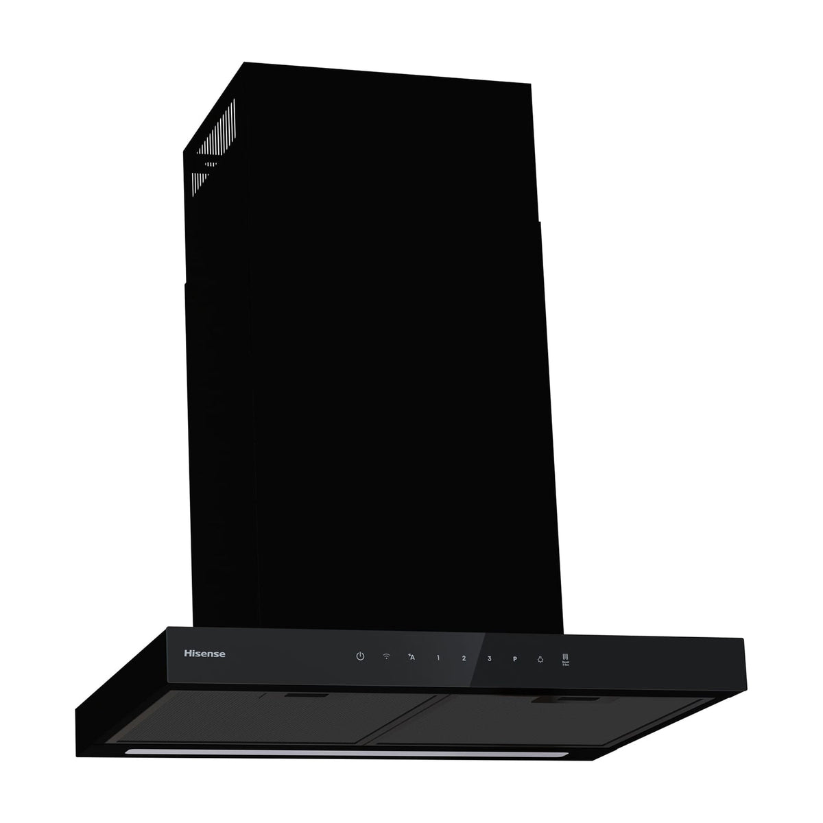 Campana decorativa Hisense CH6T6226B de 60 cm, negra, con función Boost
