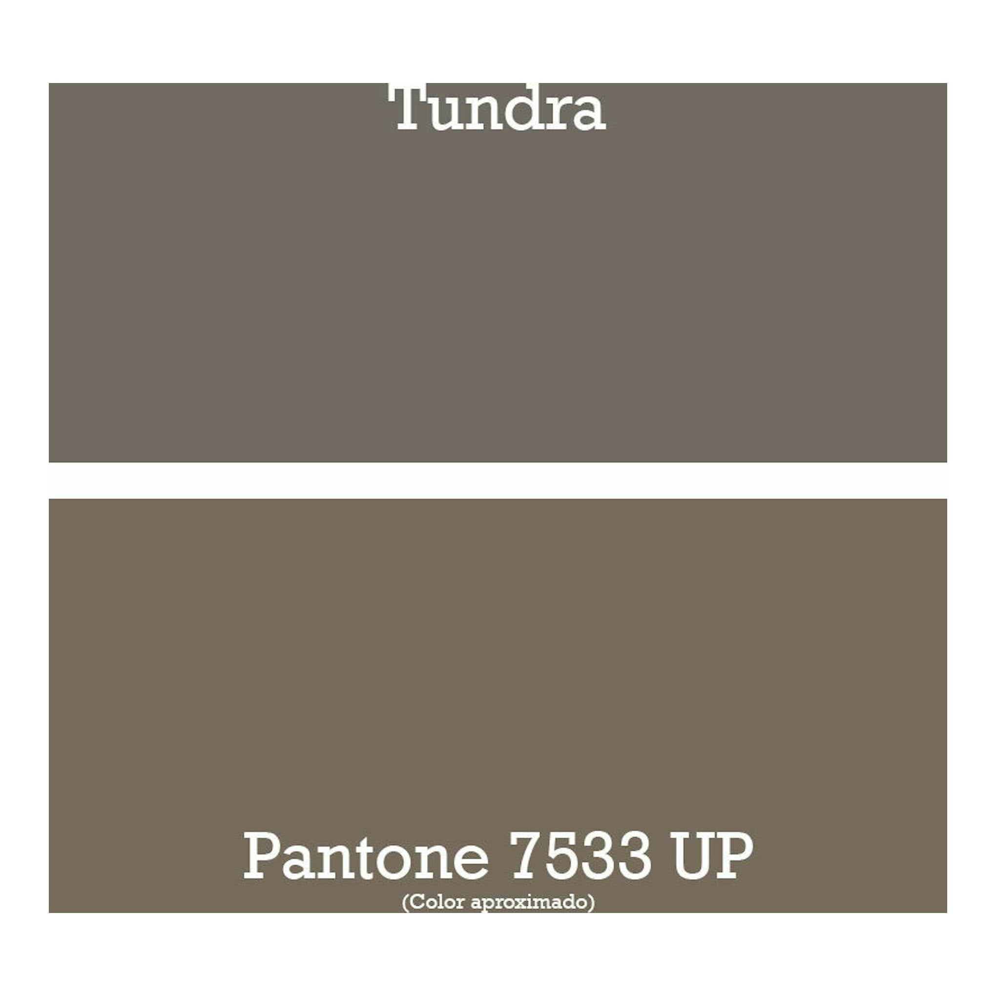 Muestra de color Tundra, Pantone 7533 UP, para fregadero Poalgi City 2C mate.
