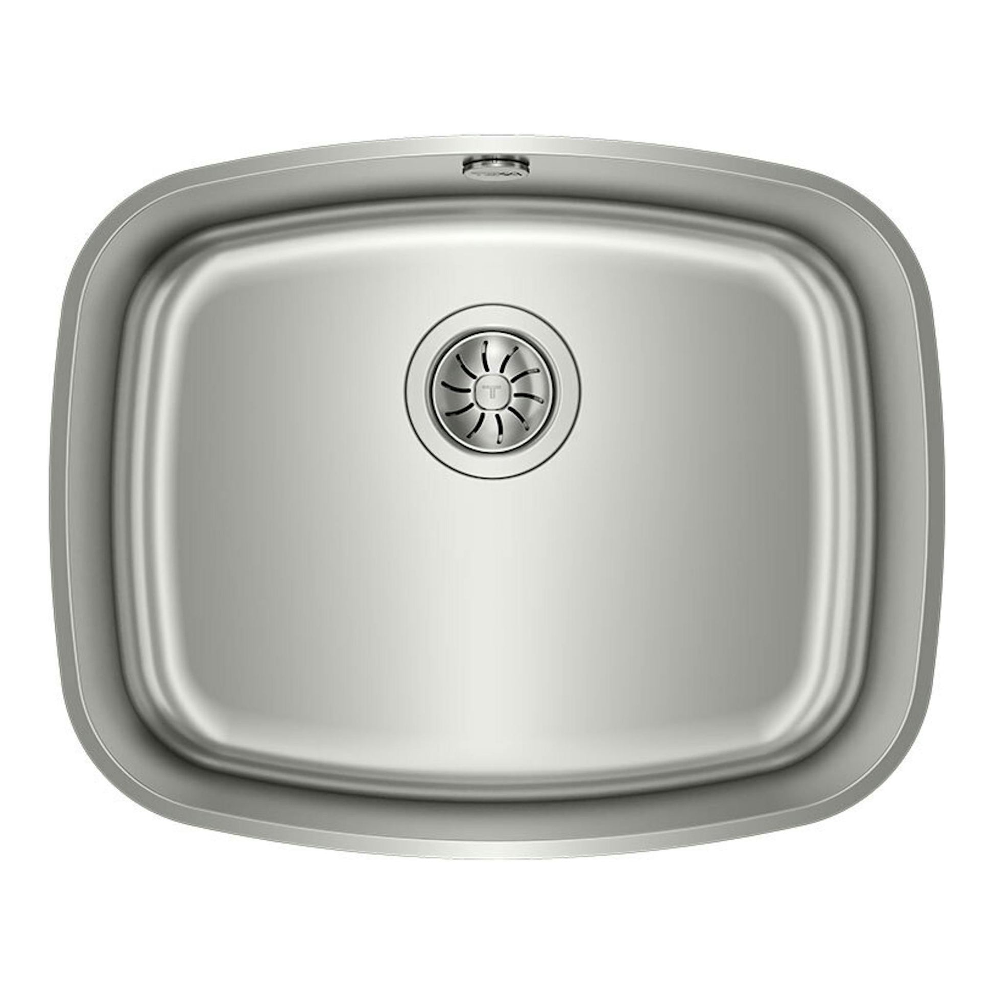 Fregadero Teka BE 50.40 Inox, vista superior, acero inoxidable, un seno.