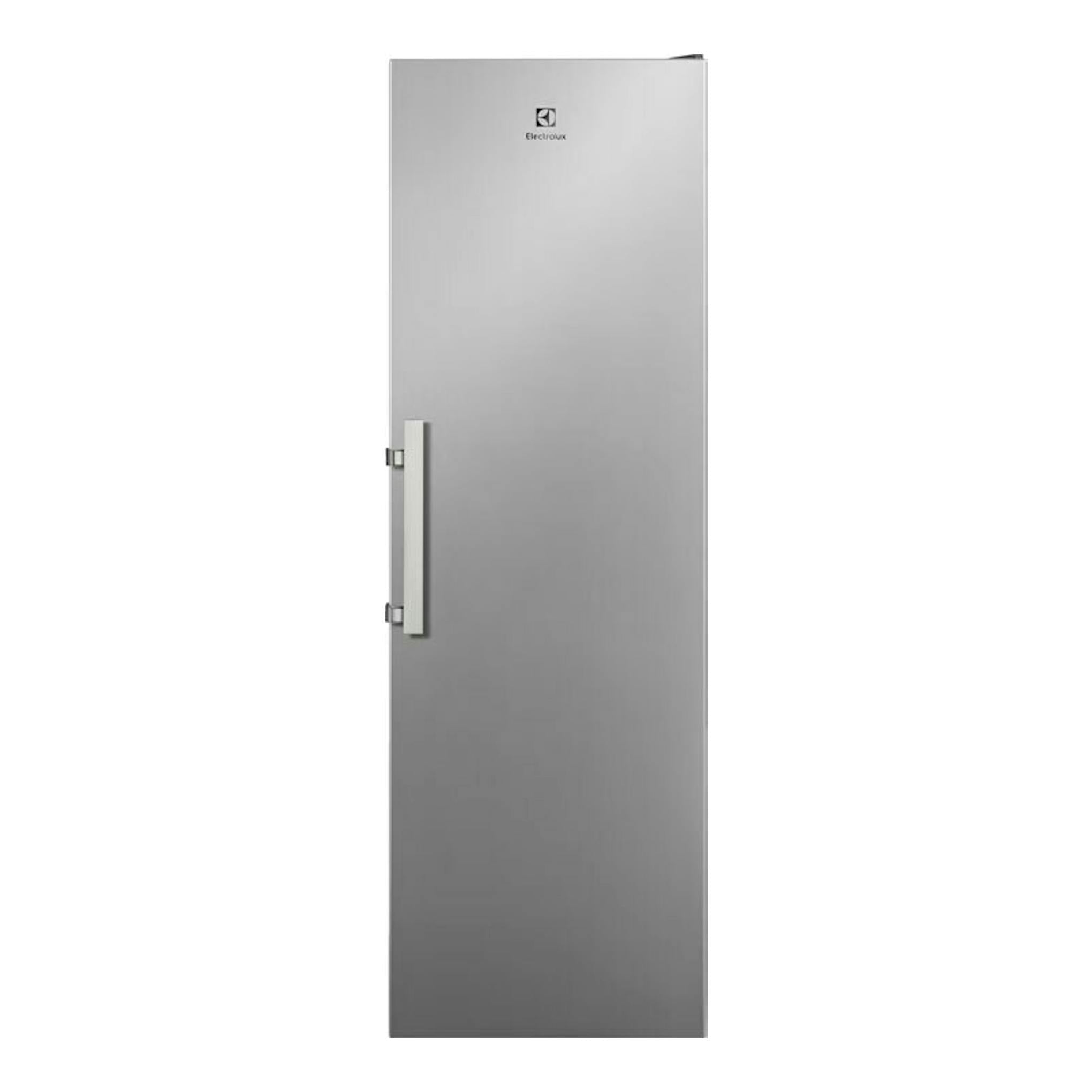 Frigorífico Electrolux LRS3DE39U inox, vista frontal de una puerta con tirador lateral.
