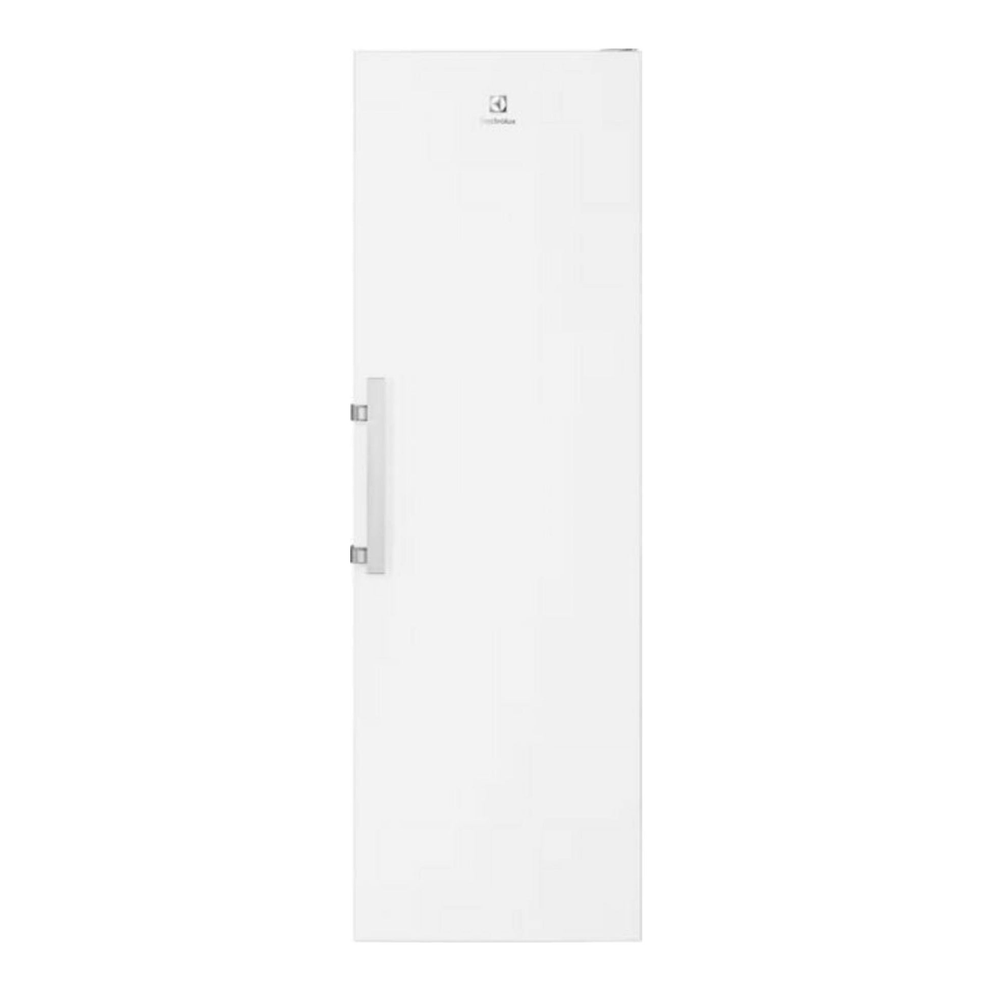 Frigorífico Electrolux LRS3DE39W blanco de una puerta, vista frontal.