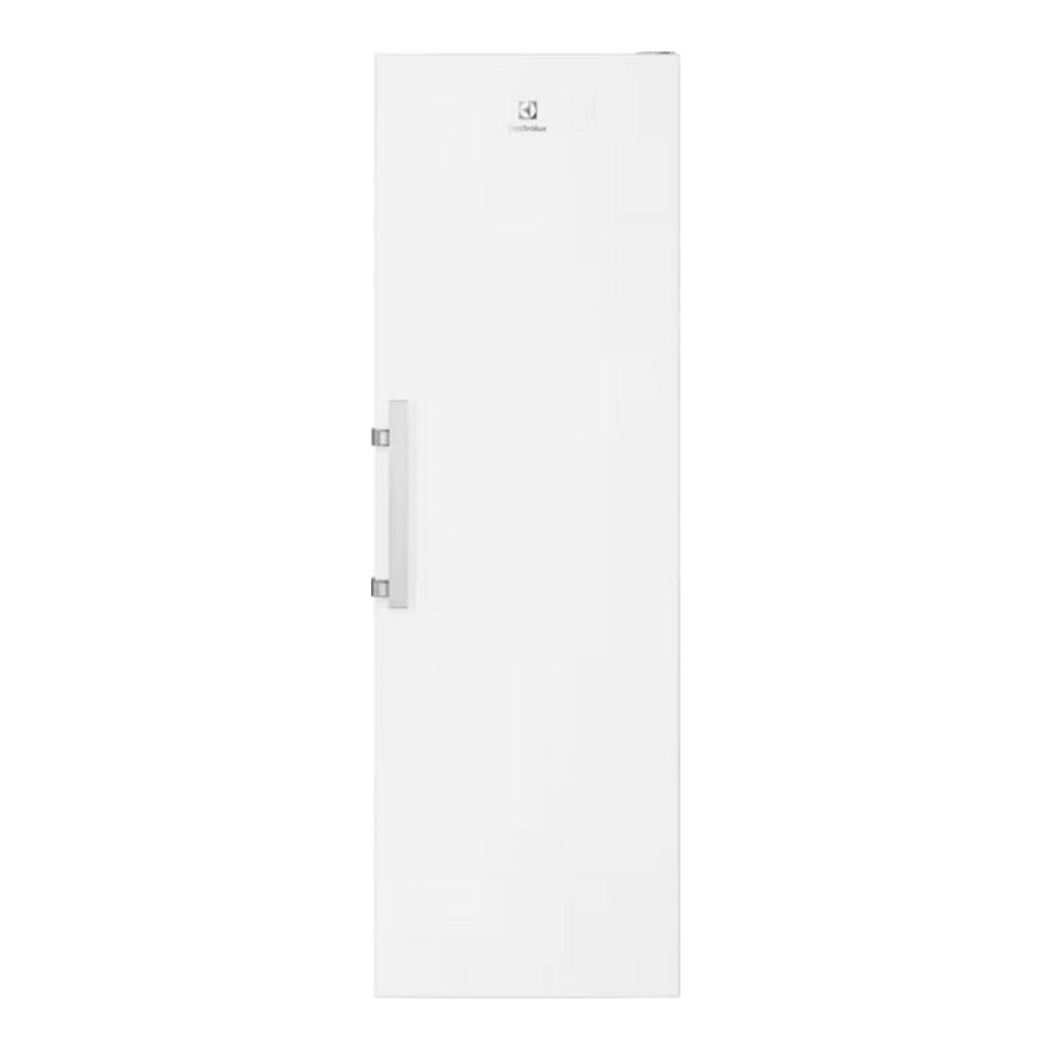 Frigorífico Electrolux LRS3DE39W blanco de una puerta, vista frontal.