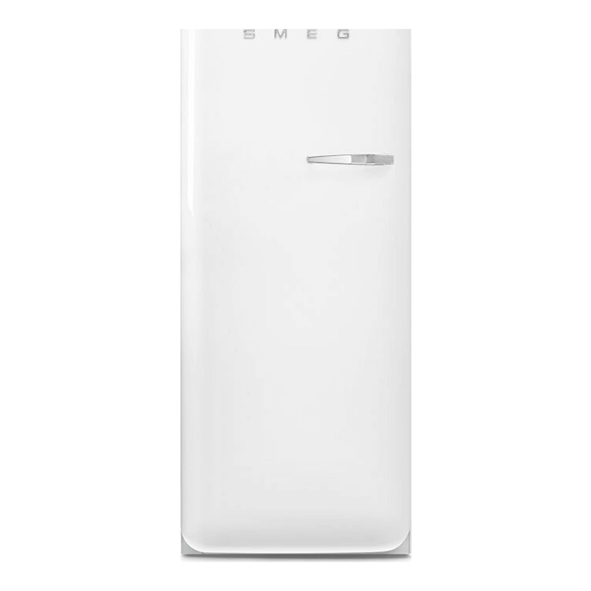 Frigorífico Smeg FAB28LWH6 blanco, vista frontal de una puerta.