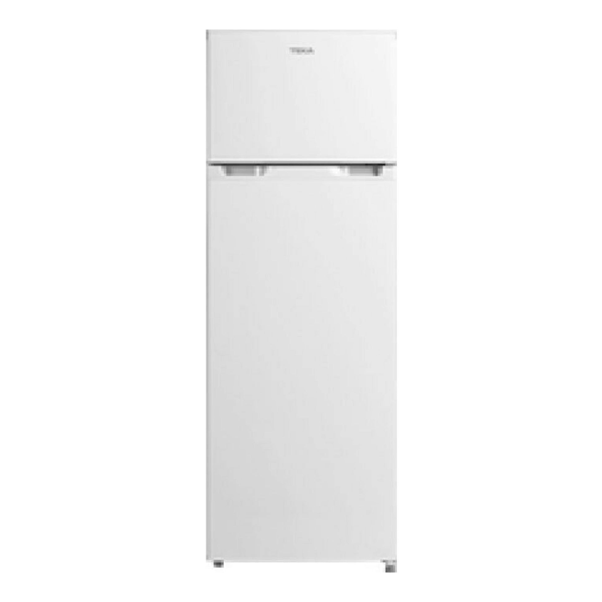 Frigorífico Teka RTF3210 blanco, vista frontal de dos puertas.