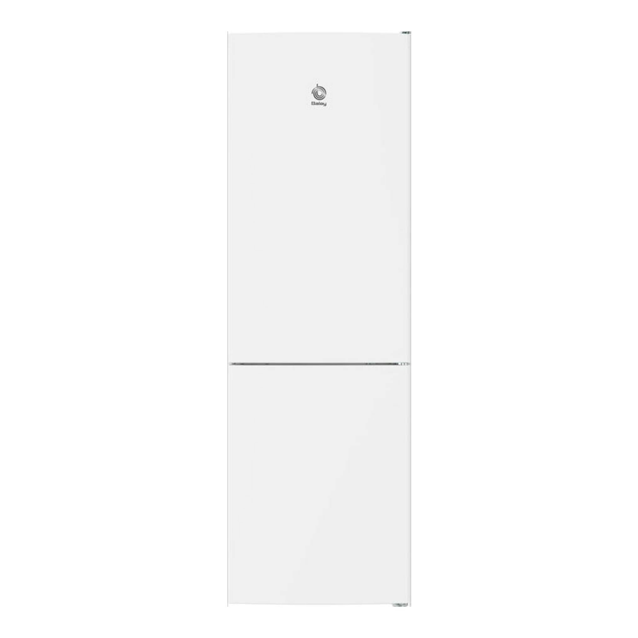 Frigorífico combi Balay 3KFD553WI blanco, vista frontal.