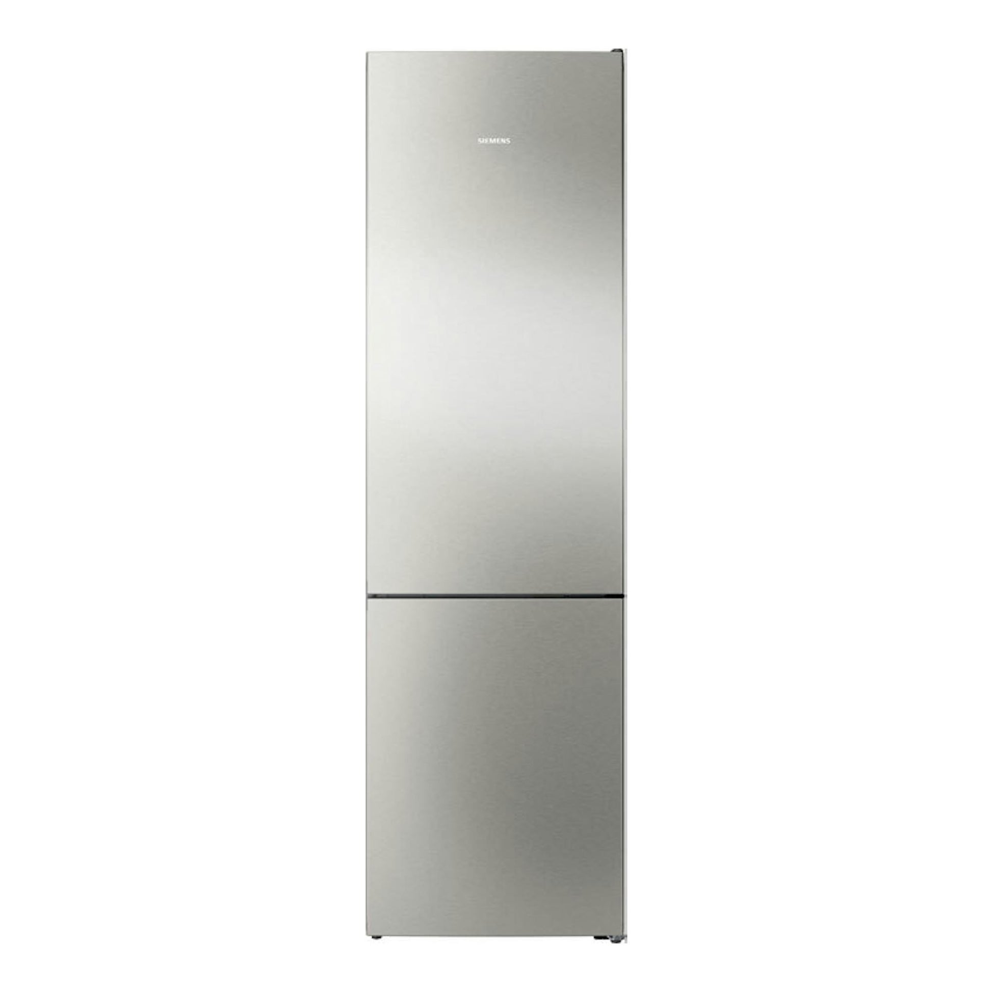 Frigorífico combi Siemens KG39NVIDG en acero inoxidable, vista frontal con dos puertas.