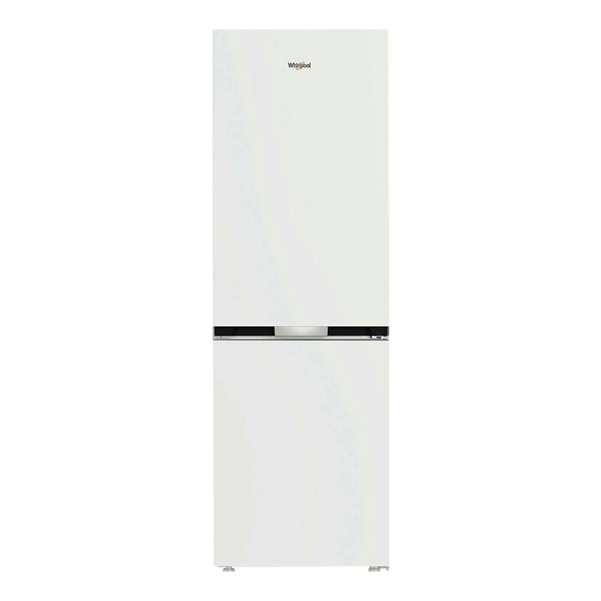 Frigorífico combi Whirlpool WHK25364W5E blanco, vista frontal, con dos puertas.