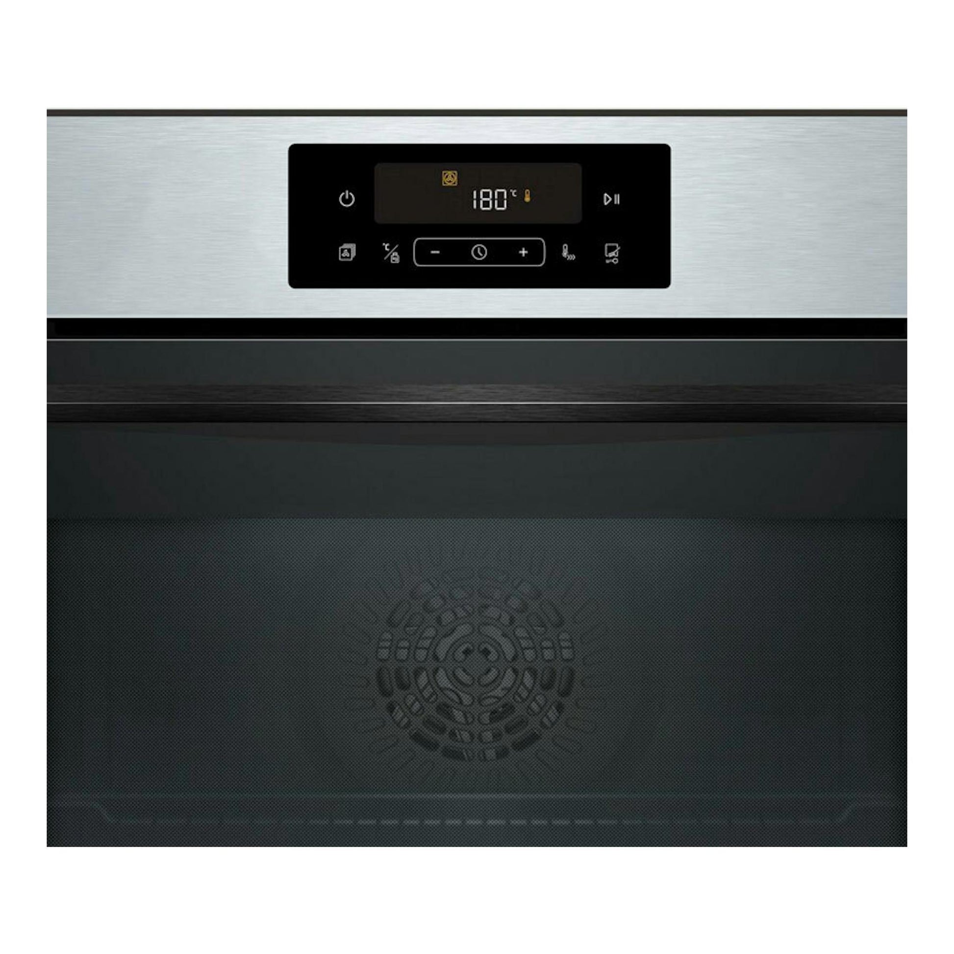 Horno Balay 3HB4821X3 inox, vista frontal con panel digital y puerta negra.