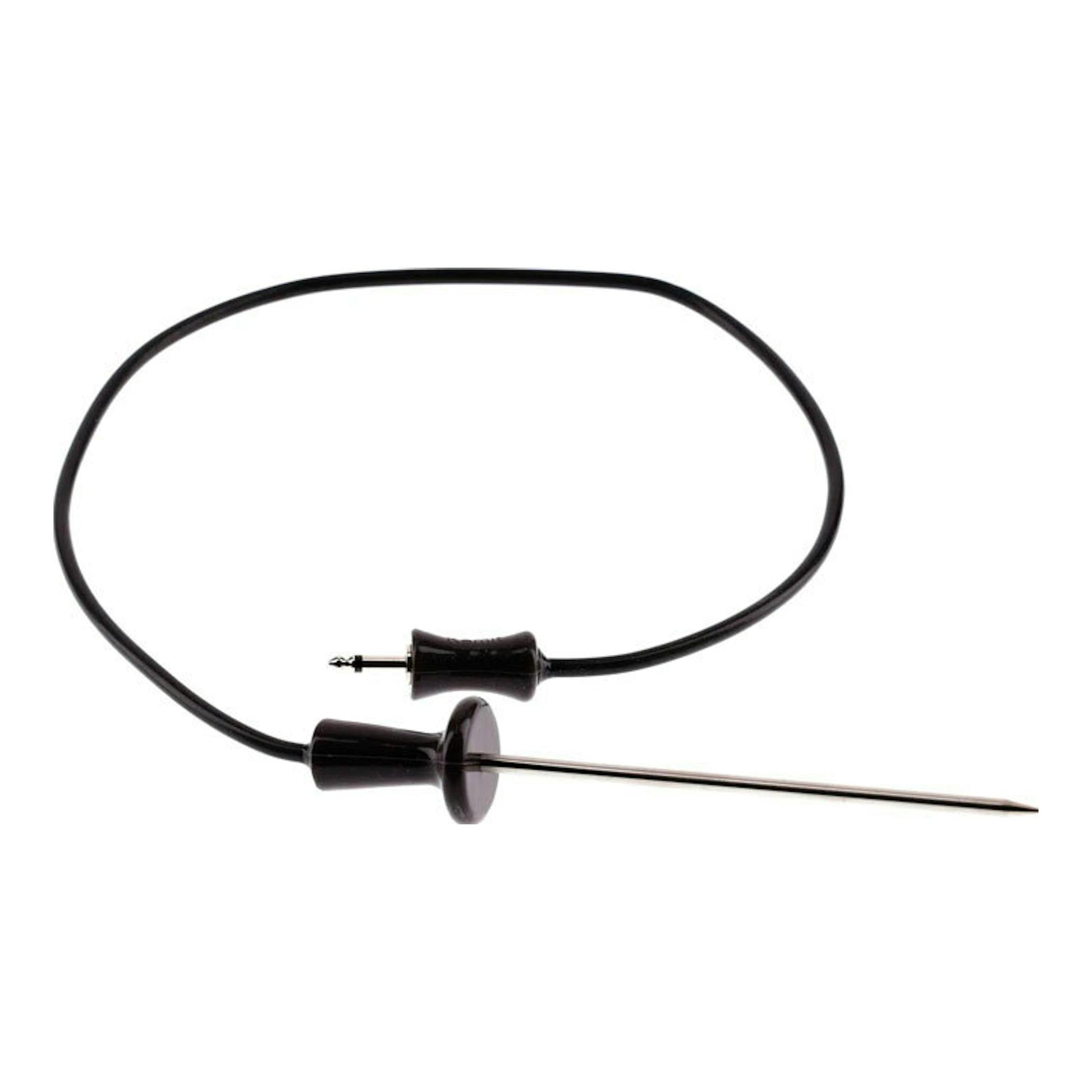 Sonda negra con cable y clavija, vista frontal, para horno Fagor 9H-798TEN