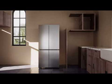 Frigorífico Americano Hisense RS3P538NAIE Inox (6)