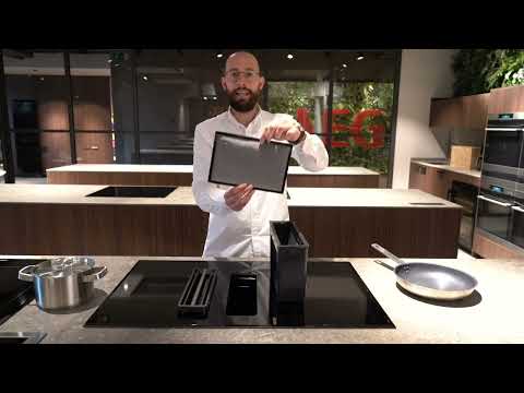 Placa de Inducción con extractor integrado AEG TCH74B01FB 71 cm (10)