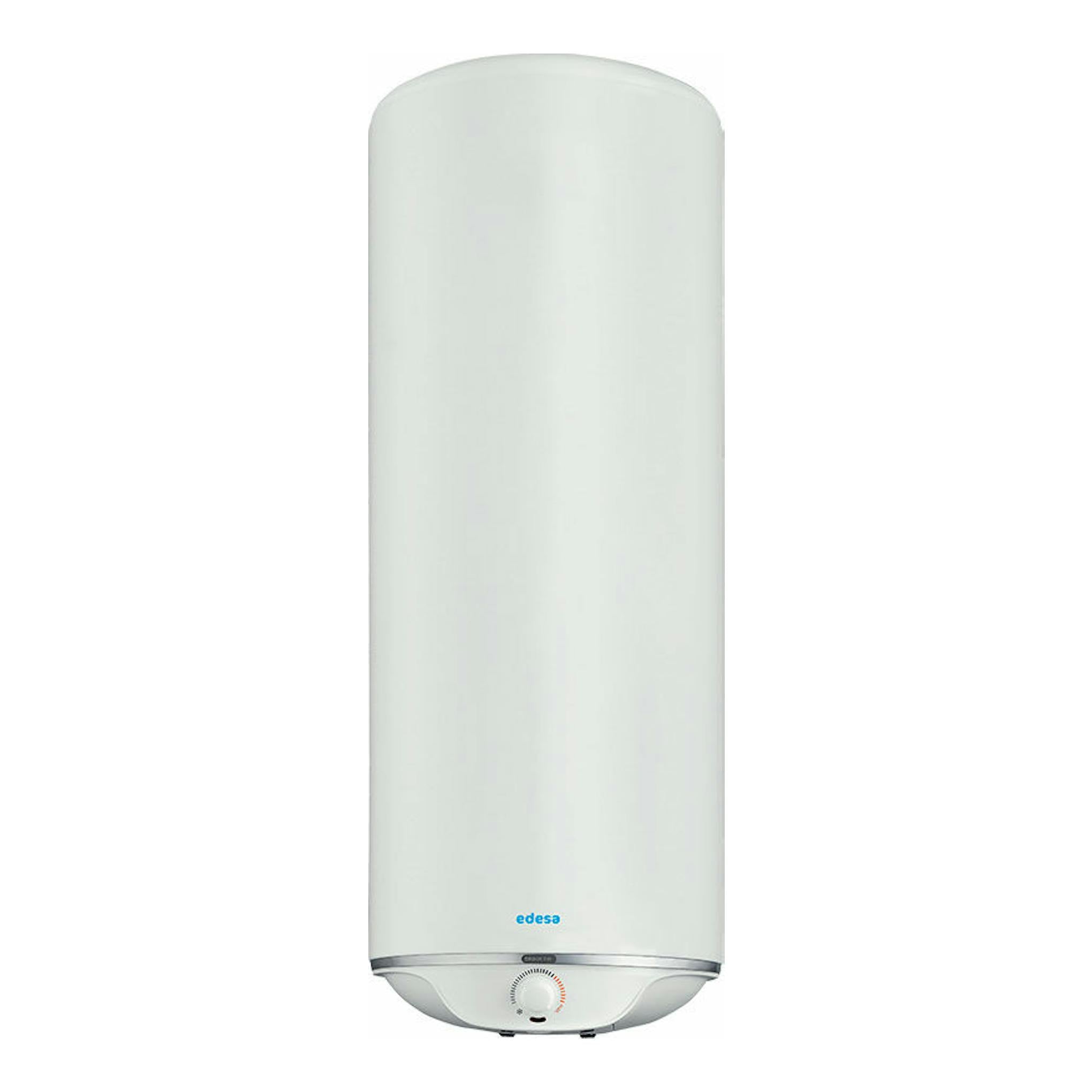 Termo eléctrico vertical blanco Edesa G. Atlantic TRE50SLIM 50L, vista frontal.