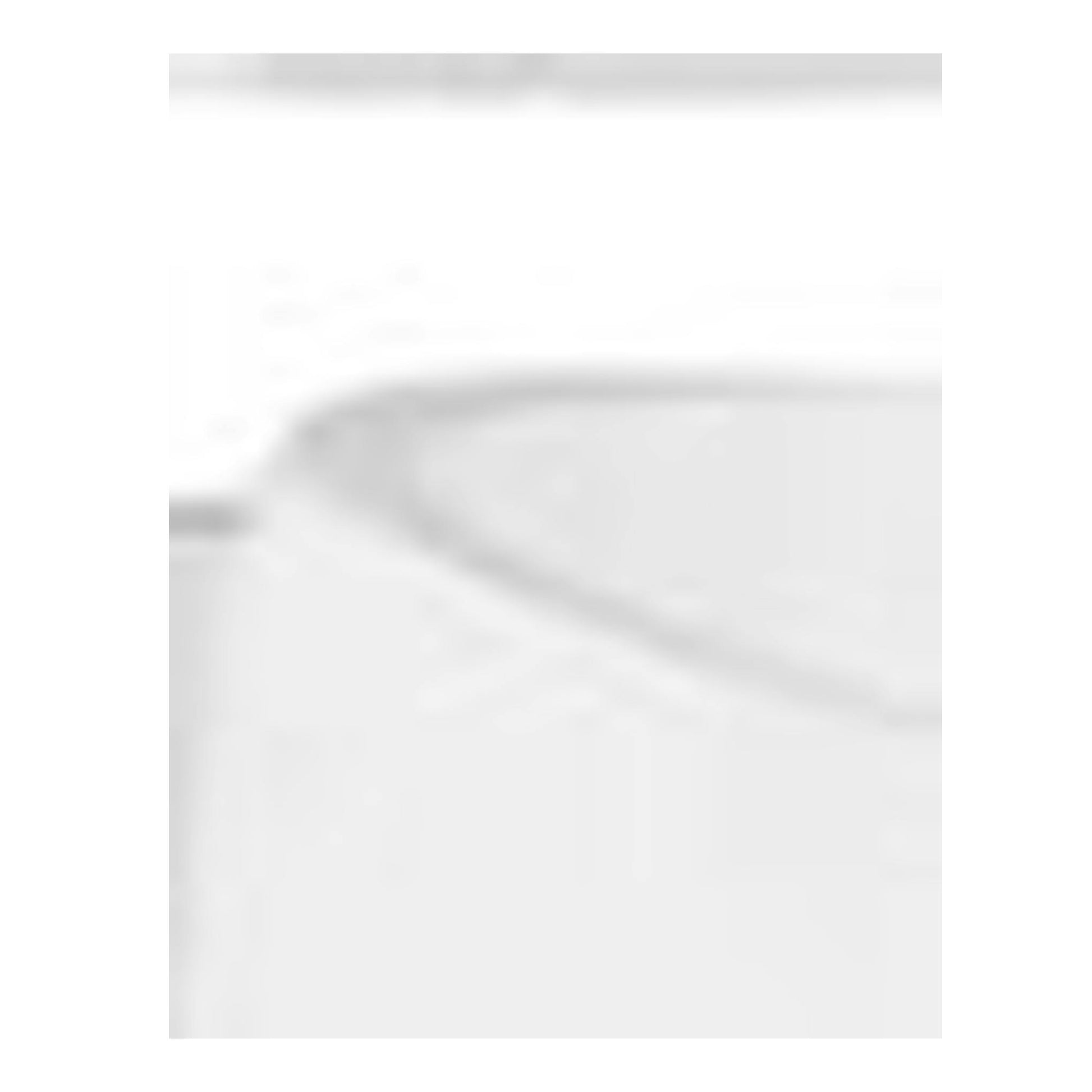 TV LED LG 27TQ615S-WZ blanca, vista lateral, sobre base blanca.