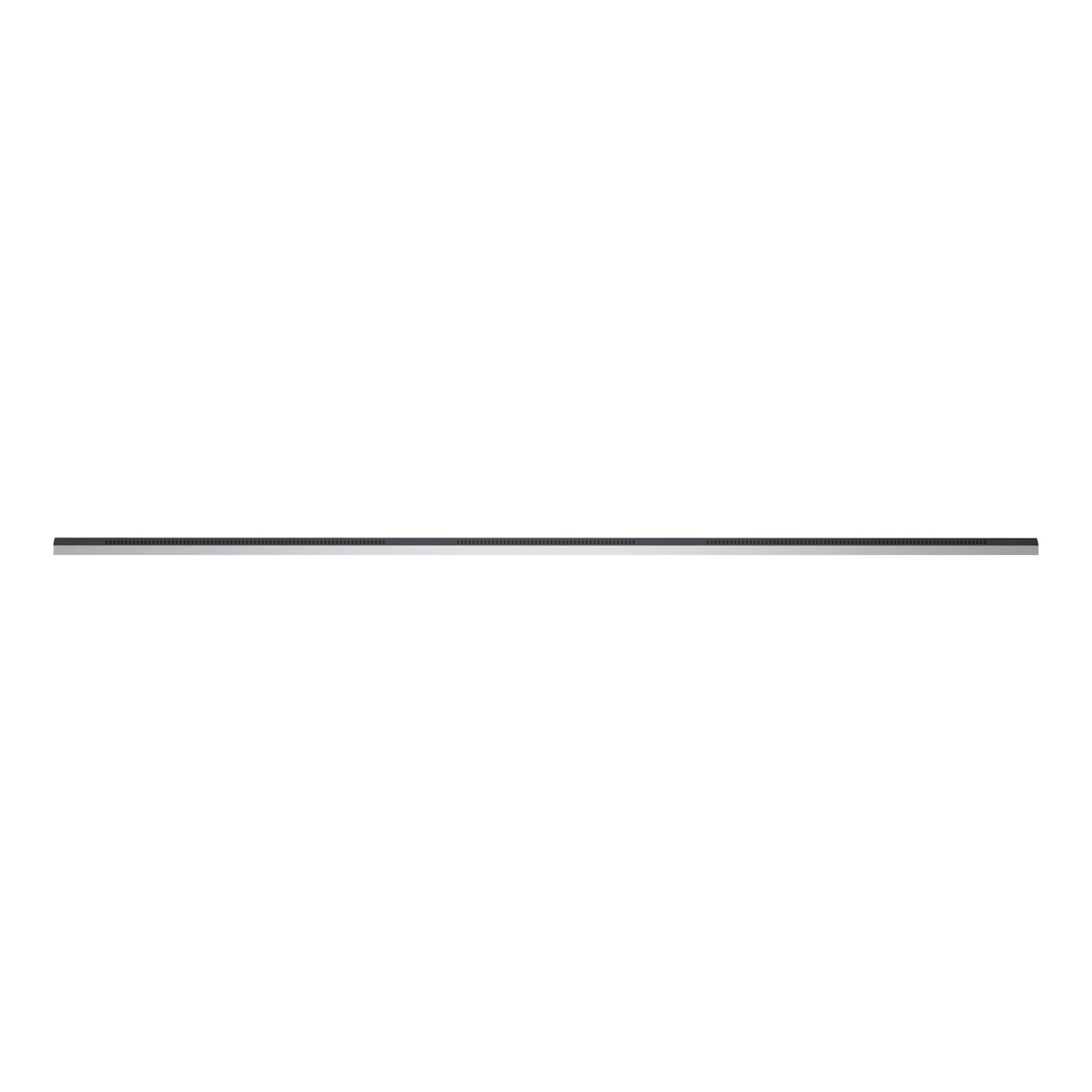 TV LG OLED65G64LW.AEU, vista lateral, perfil ultrafino en color gris sobre fondo blanco.