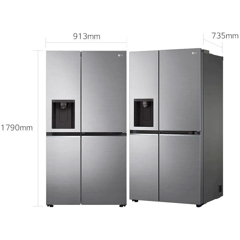 Frigorífico Americano LG GSJV70PZTF Inox (1)