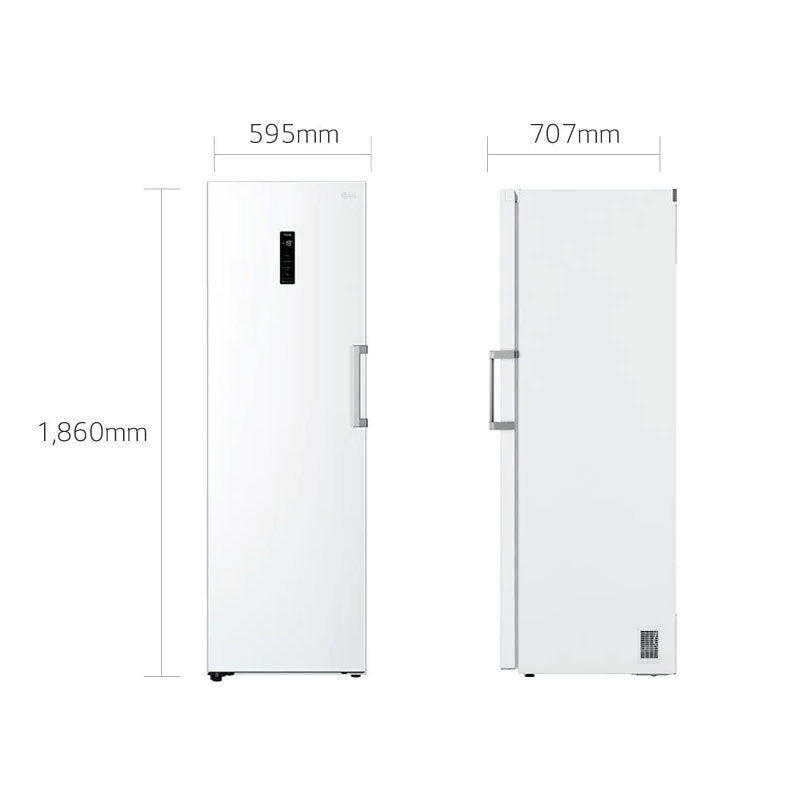 Congelador LG GFT41SWGSZ Blanco (1)