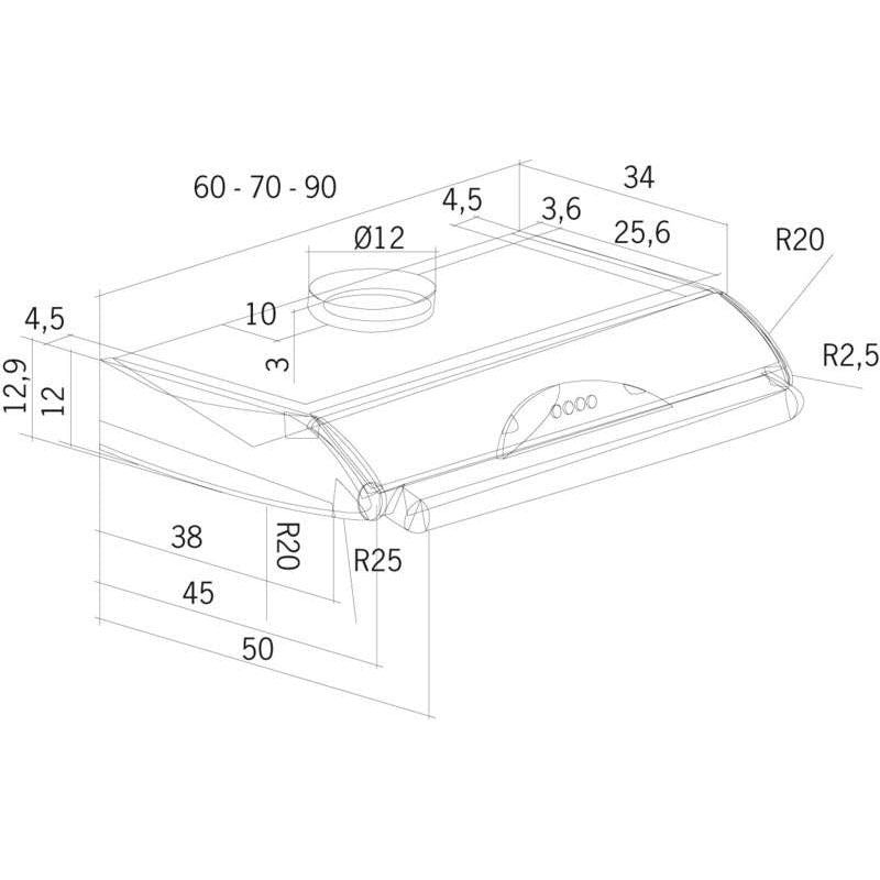 Campana convencional Mepamsa Mito Jet 60 Blanca (1)