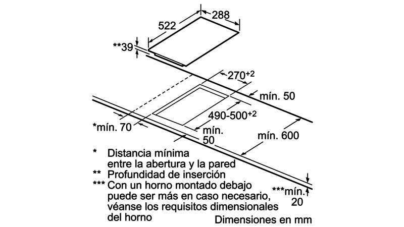 Placa vitrocerámica Balay 3EB730LQ 30 cm (1)