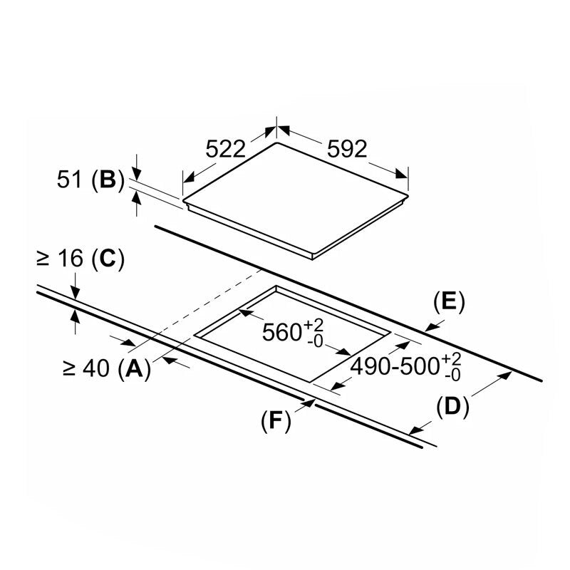 Placa de inducción Balay 3EB864FR 60cm (1)