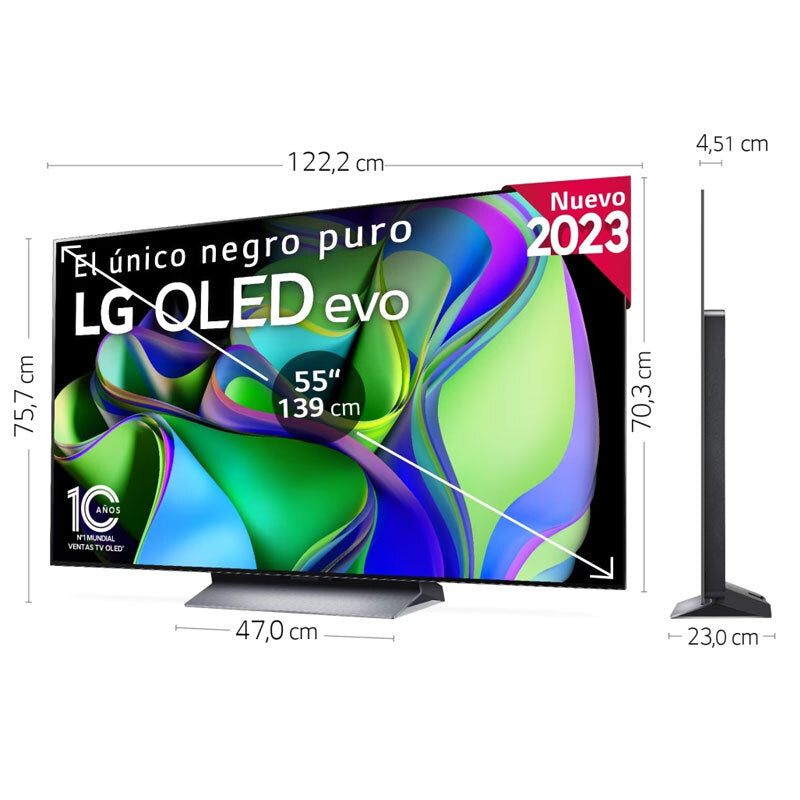 TV LG OLED55C34LA 4K 55'' (1)