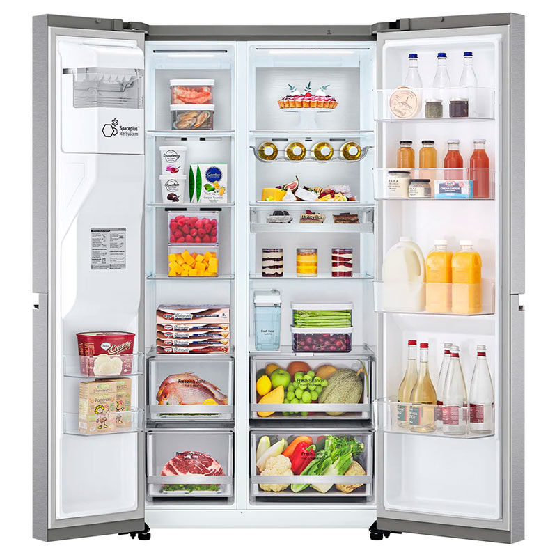 Frigorífico Americano LG GSLV91MBAD Inox (2)