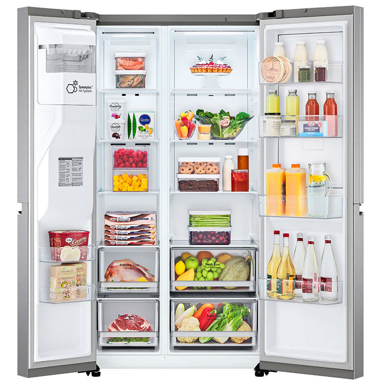 Frigorífico Americano LG GSJV70PZTF Inox (2)