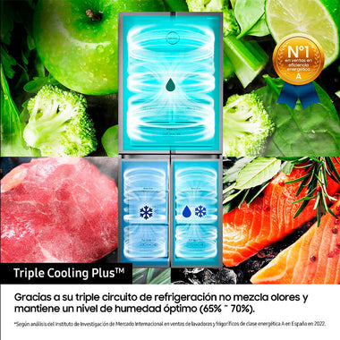 Frigorífico Americano Samsung RF50N5970B1/ES Grafito (3)