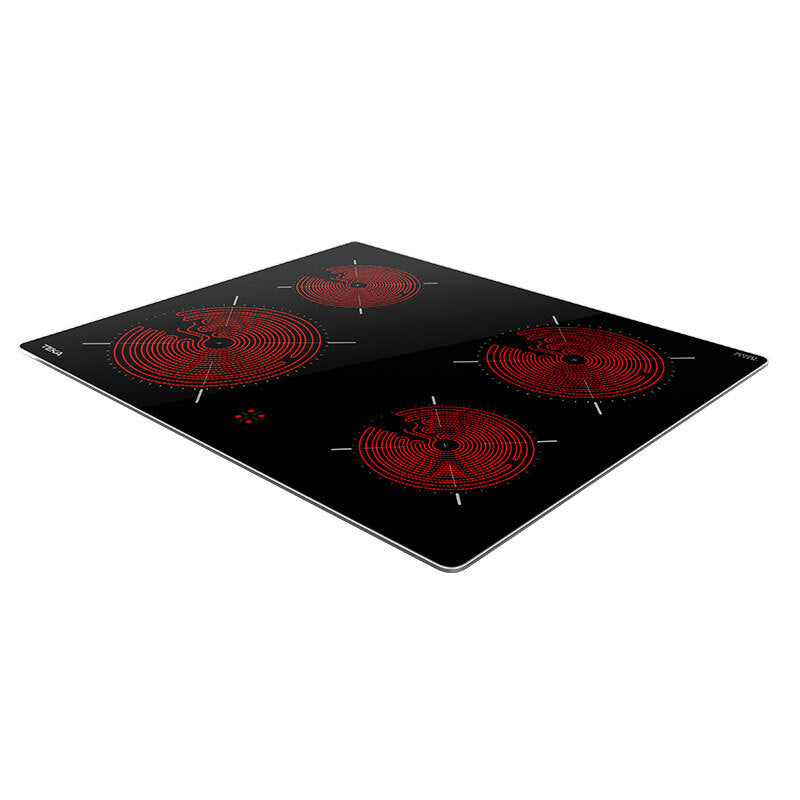 Placa vitrocerámica polivalente negra Teka TTC 64010 CRD BK (4)